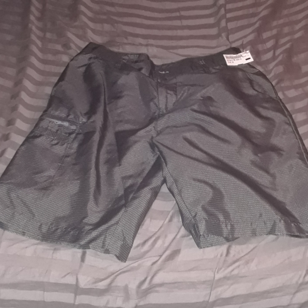 Grey Dotted Shorts